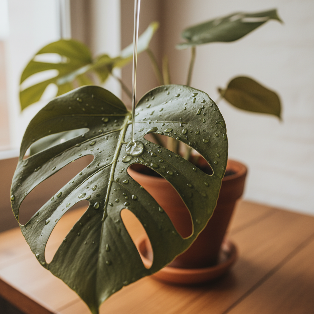 Monstera watering: the rule that saves more plants than “once a week”