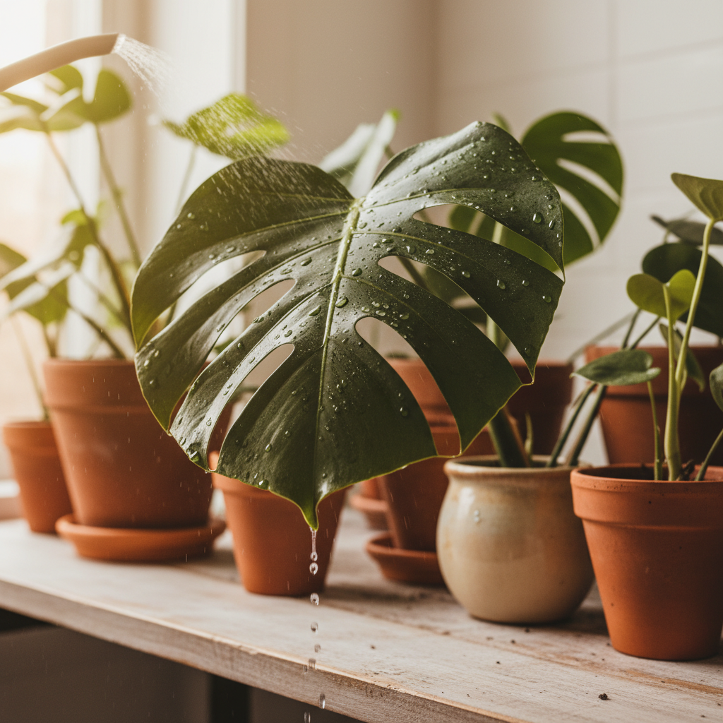 Monstera Watering: The Mistake That Makes Leaves Yellow