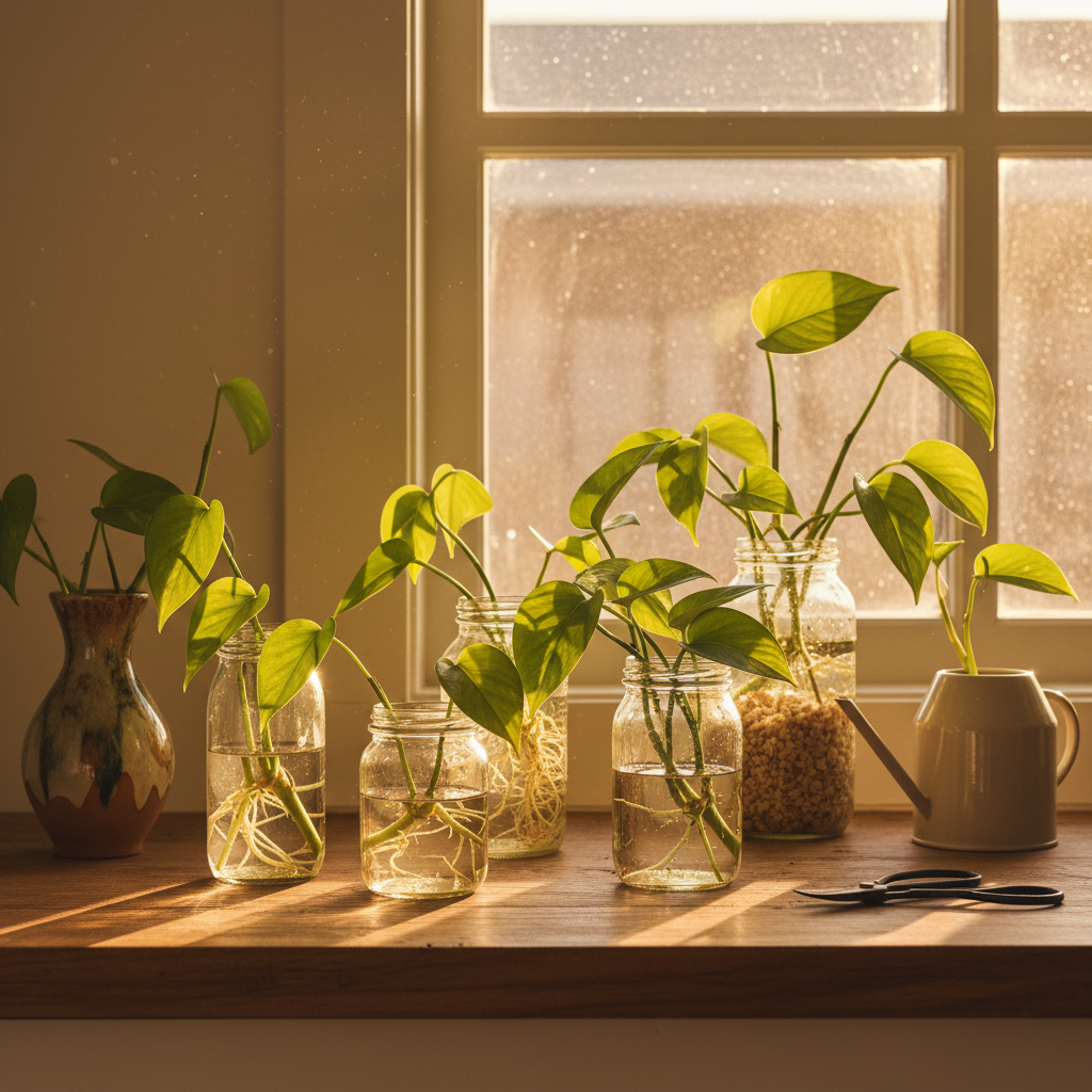 pothos propagation that actually works when the vine looks sad
