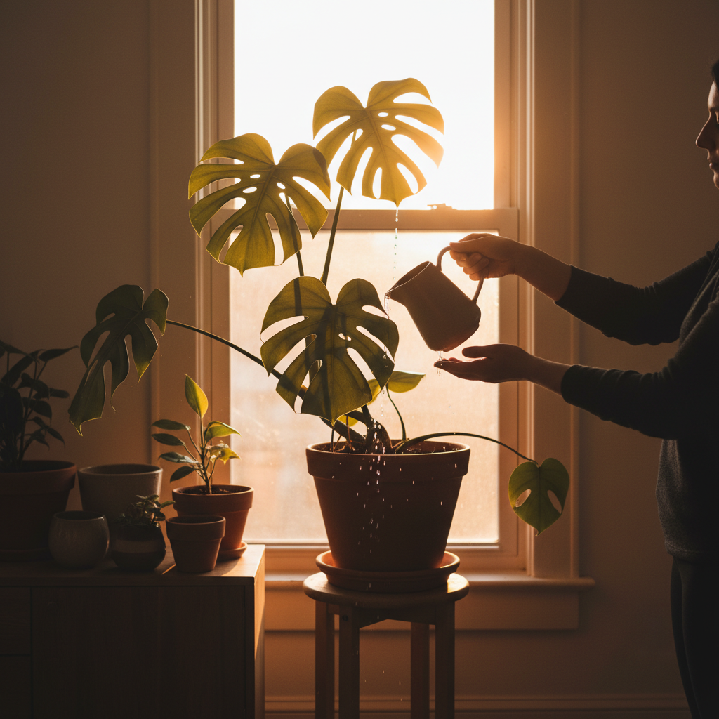 Monstera Watering: The 6 Clues That Beat Guessing
